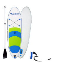 SUNGOOLE Decompression Surfboard with All SUP Accessories Length 117 Inches Wide Vertical Fins, Suitable for paddling